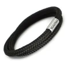 Hochwertiges 6 mm Segeltau Armband doppelt gewickelt in Wunschfarbe