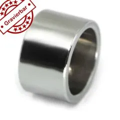 Spacer - Zwischenstück aus Edelstahl für Schnüre Ø 8,0 mm