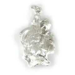 Silber Nugget Anhänger Silber 900 • 11g