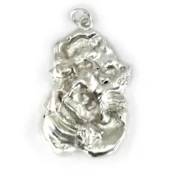 Silber Nugget Anhänger Silber 900 • 16,8g