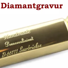 Schlüsselanhänger original Patronenhülse .308 Win Messing ohne Geschoss • Personalisierbar