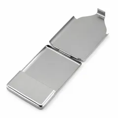 Zigarettenetui mit Gravur für 8 Zigaretten Motiv ADLER Farbe silber gebürstet • Personalisierbar