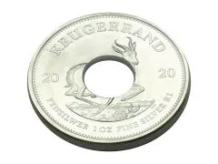 Münzring Afrika Krügerrand Feinsilber 999er Größe 62 bis 76