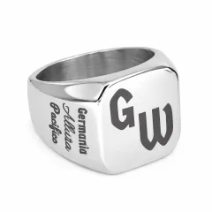 Siegelring aus Edelstahl mit Gravur – Persönlich. Zeitlos. Stilvoll. In Silber, Schwarz & Gold.