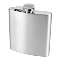 Flachmann Edelstahl gebürstet 180ml Motivauswahl inklusive Geschenkbeutel • Personalisierbar