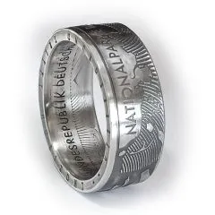 Münzring BRD 10 Euro 2004 Nationalpark Wattenmeer Silber 925er Größe 56 bis 74