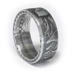 Münzring BRD 10 Euro 2004 Nationalpark Wattenmeer Silber 925er Größe 56 bis 74