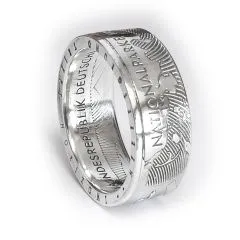 Münzring BRD 10 Euro 2004 Nationalpark Wattenmeer Silber 925er Größe 56 bis 74