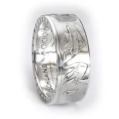 Münzring BRD 10 Euro 2004 Nationalpark Wattenmeer Silber 925er Größe 56 bis 74