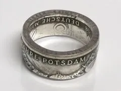 Münzring BRD 10 Mark 1993 1000 Jahre Potsdam Silber 625er Größe 56 bis 72