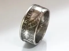 Münzring BRD 10 Mark 1993 1000 Jahre Potsdam Silber 625er Größe 56 bis 72
