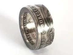 Münzring BRD 10 Euro 2007 Elisabeth von Thüringen Silber 925er Größe 56 bis 74