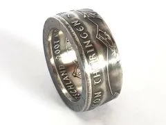 Münzring BRD 10 Euro 2007 Elisabeth von Thüringen Silber 925er Größe 56 bis 74