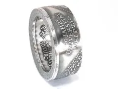 Münzring BRD 10 Euro 2009 600 Jahre Universität Leipzig Silber 925er Größe 56 bis 74