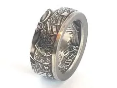 Münzring Österreich 10 Euro 2005 Zweite Republik Silber 925er Größe 56 bis 74