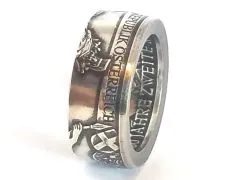 Münzring Österreich 10 Euro 2005 Zweite Republik Silber 925er Größe 56 bis 74