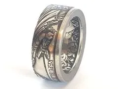 Münzring Österreich 10 Euro 2005 Zweite Republik Silber 925er Größe 56 bis 74