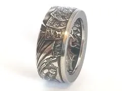 Münzring Österreich 10 Euro 2005 Zweite Republik Silber 925er Größe 56 bis 74