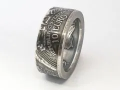 Münzring Österreich 10 Euro 2003 Schloss Schönbrunn Silber 925er Größe 56 bis 74