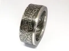 Münzring Österreich 10 Euro 2008 Stift Kloster-Neuburg Silber 925er Größe 56 bis 74