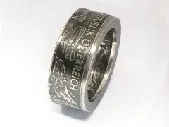 Münzring Österreich 10 Euro 2010 Kaiser Karl Untersberg Silber 925er Größe 56 bis 74