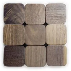 Edles Ringetui aus Holz für 1 oder 2 Ringe – mit Klappdeckel, Magnetverschluss und weißer Einlage