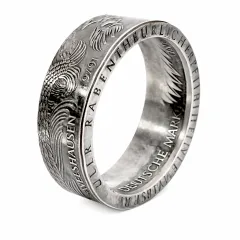 Münzring BRD 5 Mark 1976 Grimmelshausen Silber 625er Größe 54 bis 72