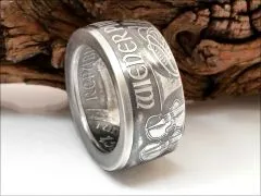 Münzring Österreich Wiener Philharmoniker Feinsilber 999er Größe 58 bis 74