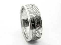 Münzring Griechenland 30 Drachmen Adler 1964 Silber 835er Größe 56 bis 72