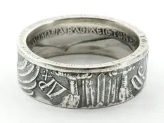 Münzring Griechenland 30 Drachmen Adler 1964 Silber 835er Größe 56 bis 72