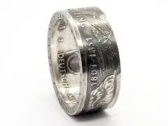 Münzring BRD 10 Mark 2001 Albert Gustav Lortzing Silber 925er Größe 56 bis 72