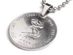 Anhänger Sternzeichen Affe Münze 10 Schilling Somaliland Ø 25 mm