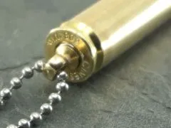 Anhänger original Patrone .308 Win Messing • Personalisierbar