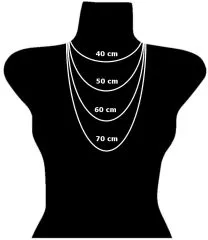 Paracordschnur Ø 2,0 mm Blau-Orange-Weiß • Edelstahl oder Silber Verschluss