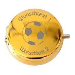 Taschenaschenbecher Ø 50 mm • Farbe Gold Metallic