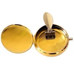 Taschenaschenbecher Ø 50 mm • Farbe Gold Metallic