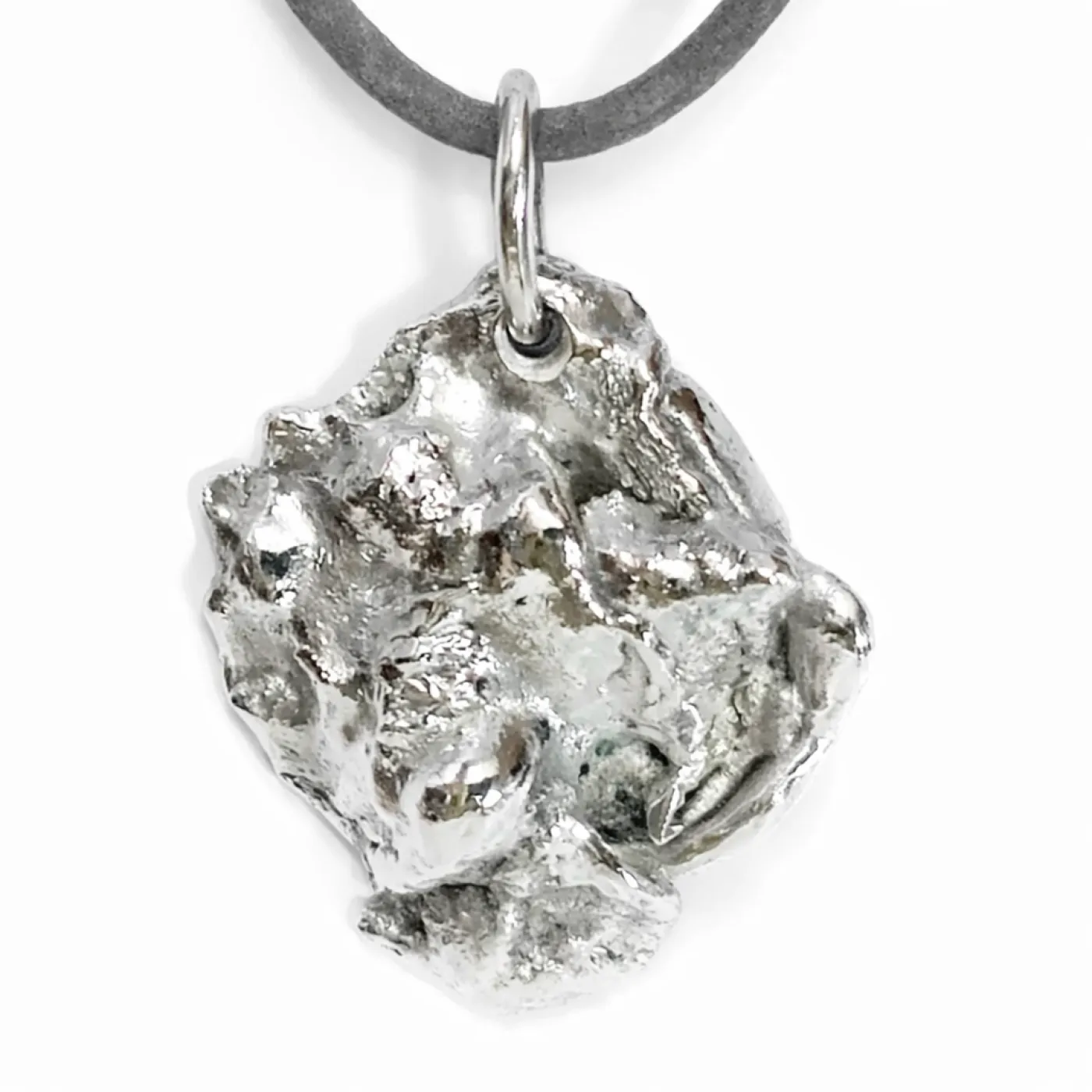 Silber Nugget Anhänger aus 900er Silber 12,5 g