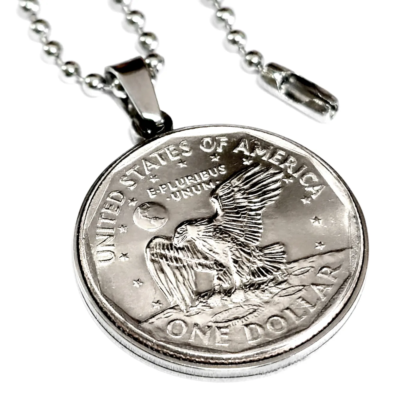 Münzanhänger USA ADLER SBA » 1 Dollar 1979 - 1999 personalisierbar – Ansicht 3
