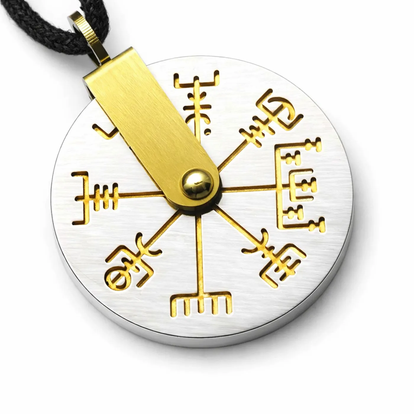 Anhänger aus Silber 625er 5 DM Deutschland 1951 - 1974 • VEGVISIR – Ansicht 3