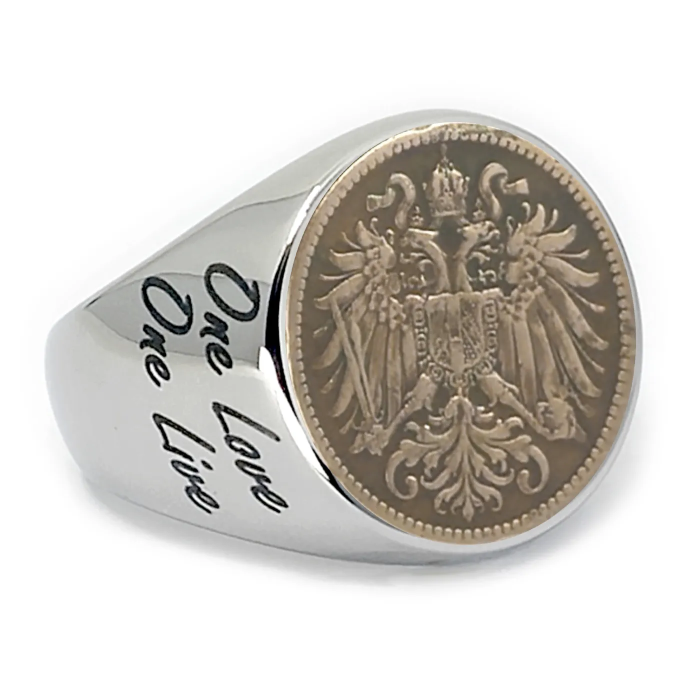 Münze: 2 Heller Österreich Prägejahr: 1892-1918 Motiv: Doppelköpfig gekrönter Wappenadler