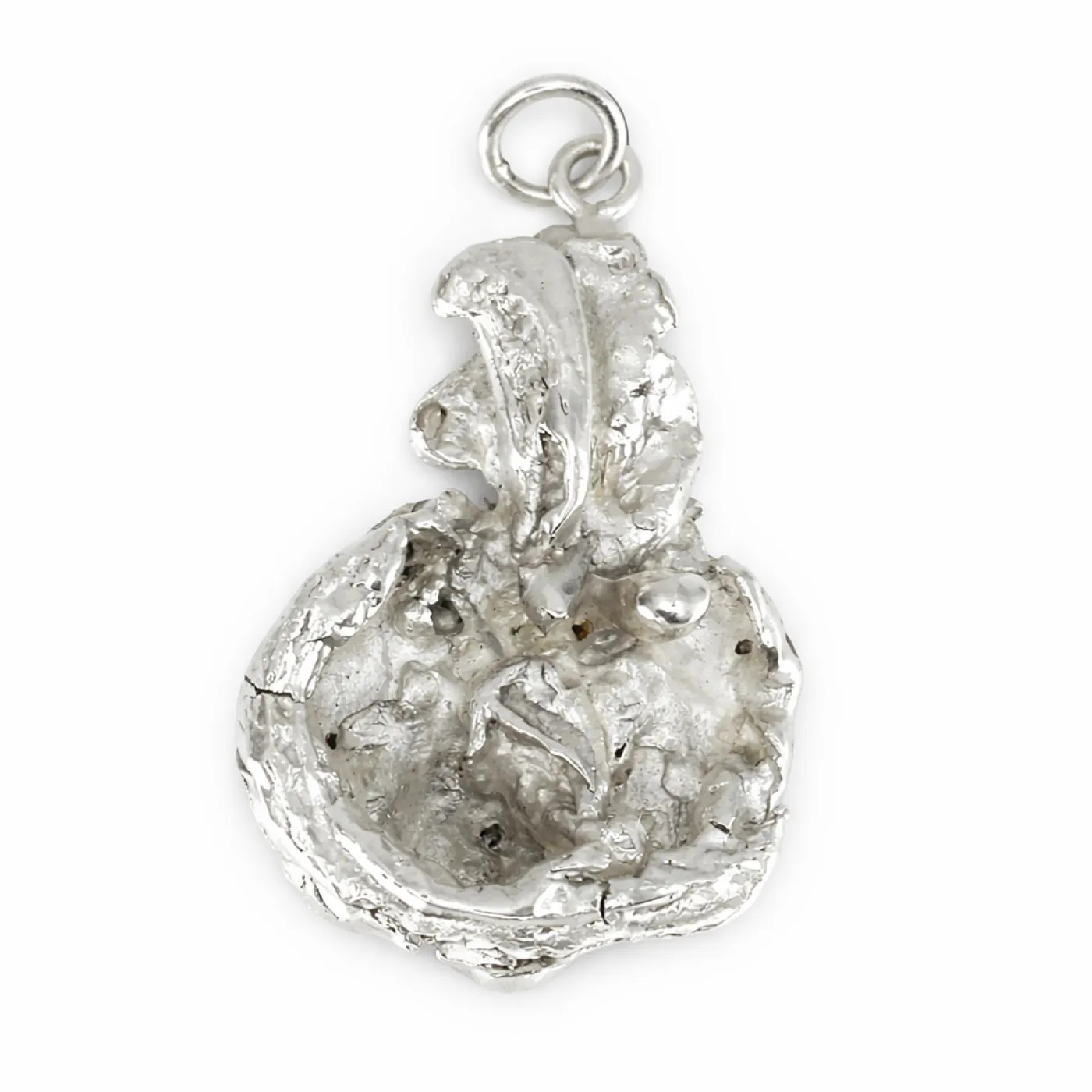Silber Nugget Anhänger aus 900er Silber 12,5 g