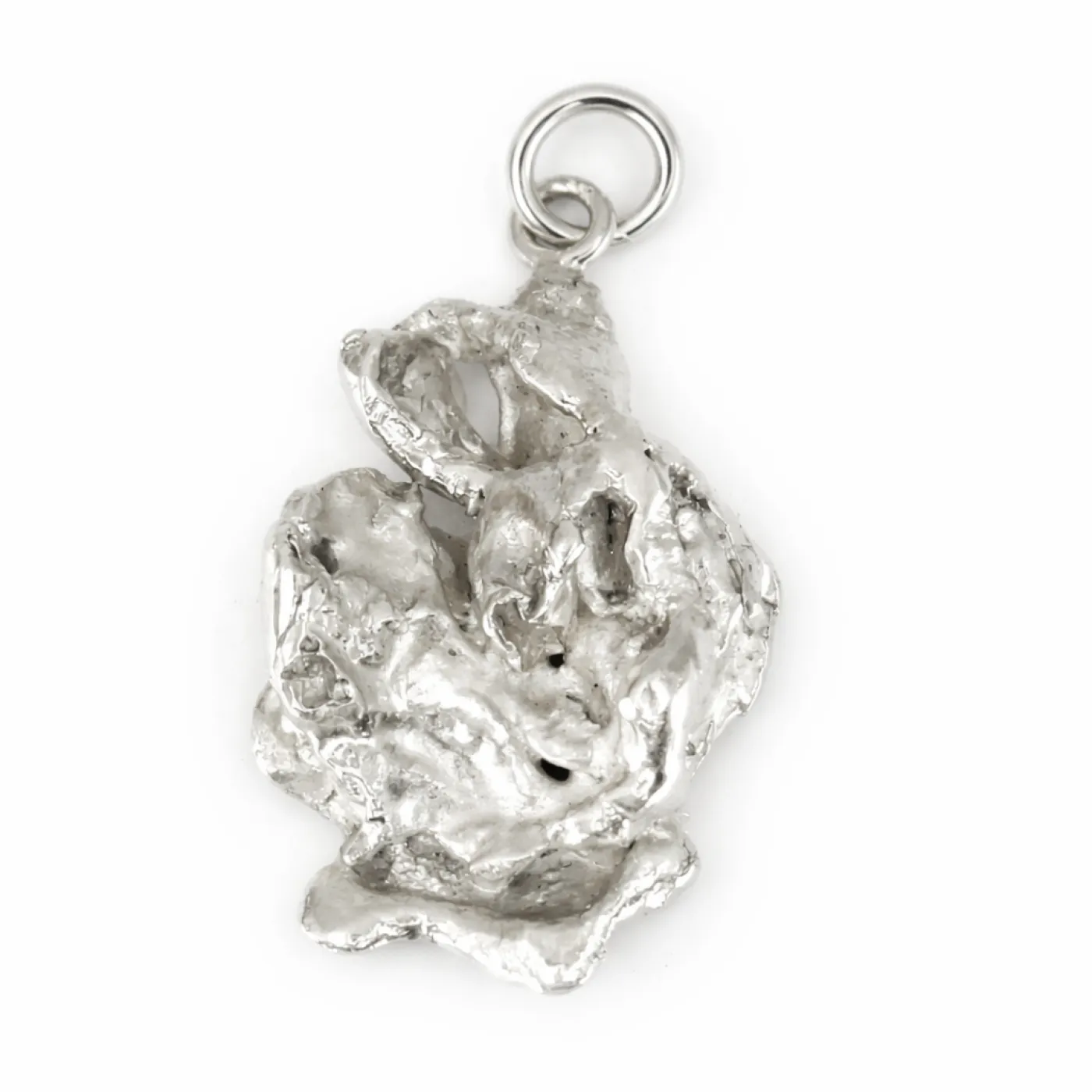 Silber Nugget Anhänger aus 900er Silber 11 g