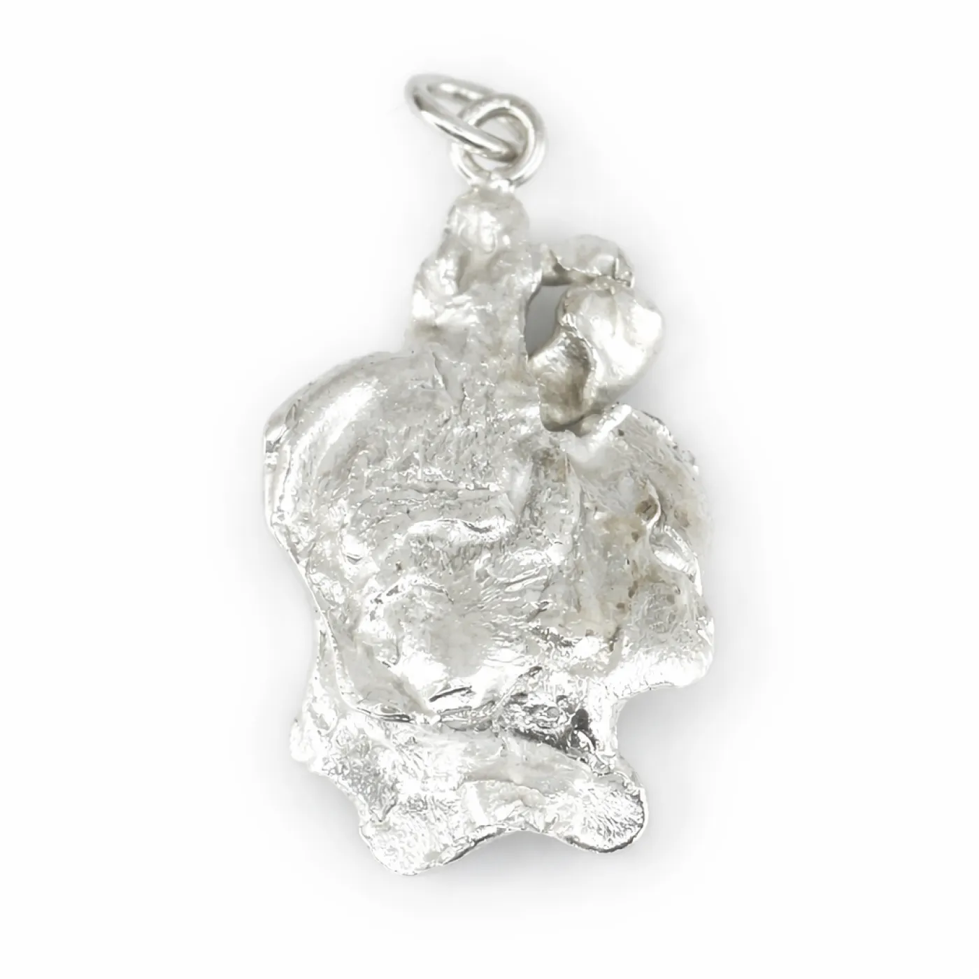 Silber Nugget Anhänger Silber 900 • 11 g – Ansicht 1