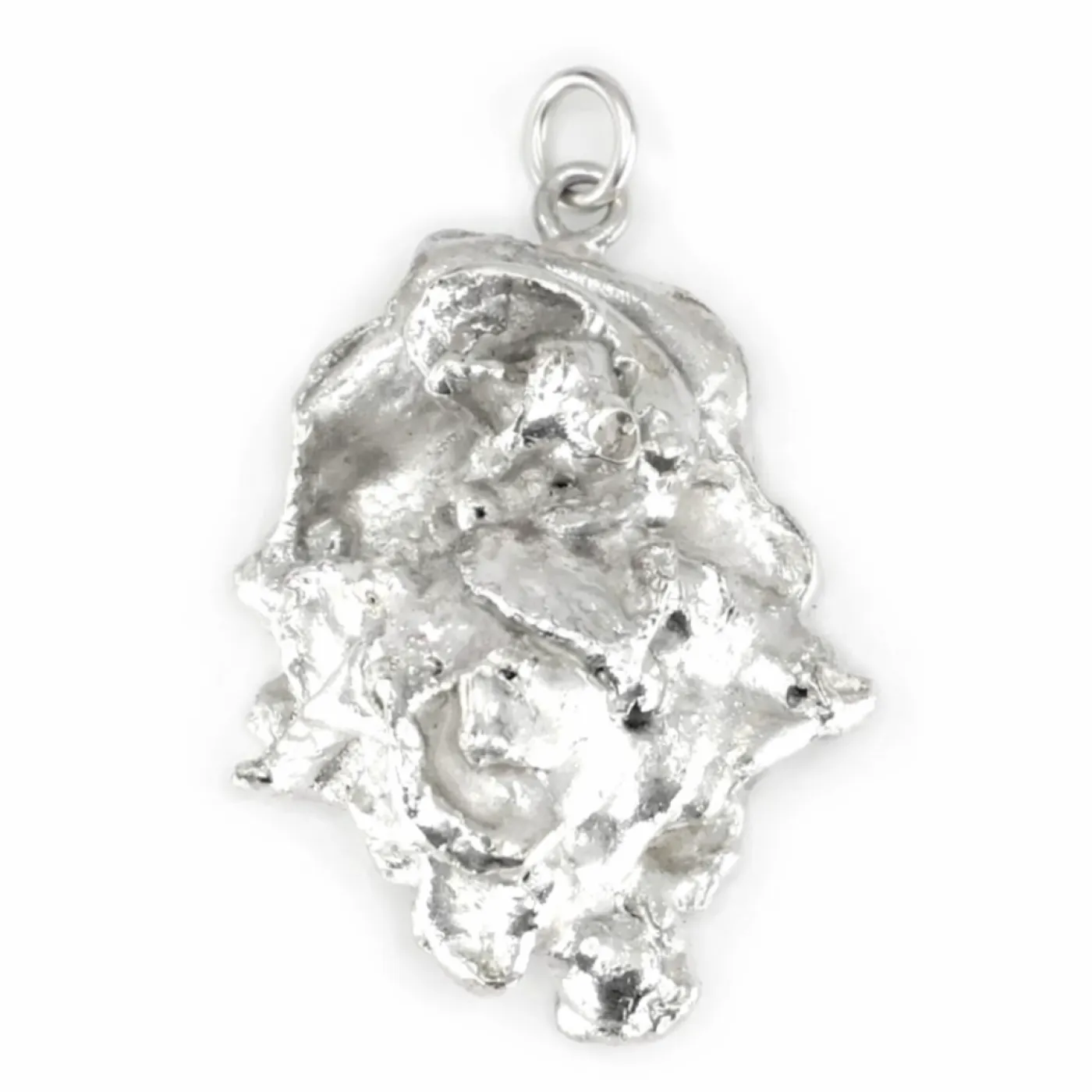 Silber Nugget Anhänger aus 900er Silber 20,8 g