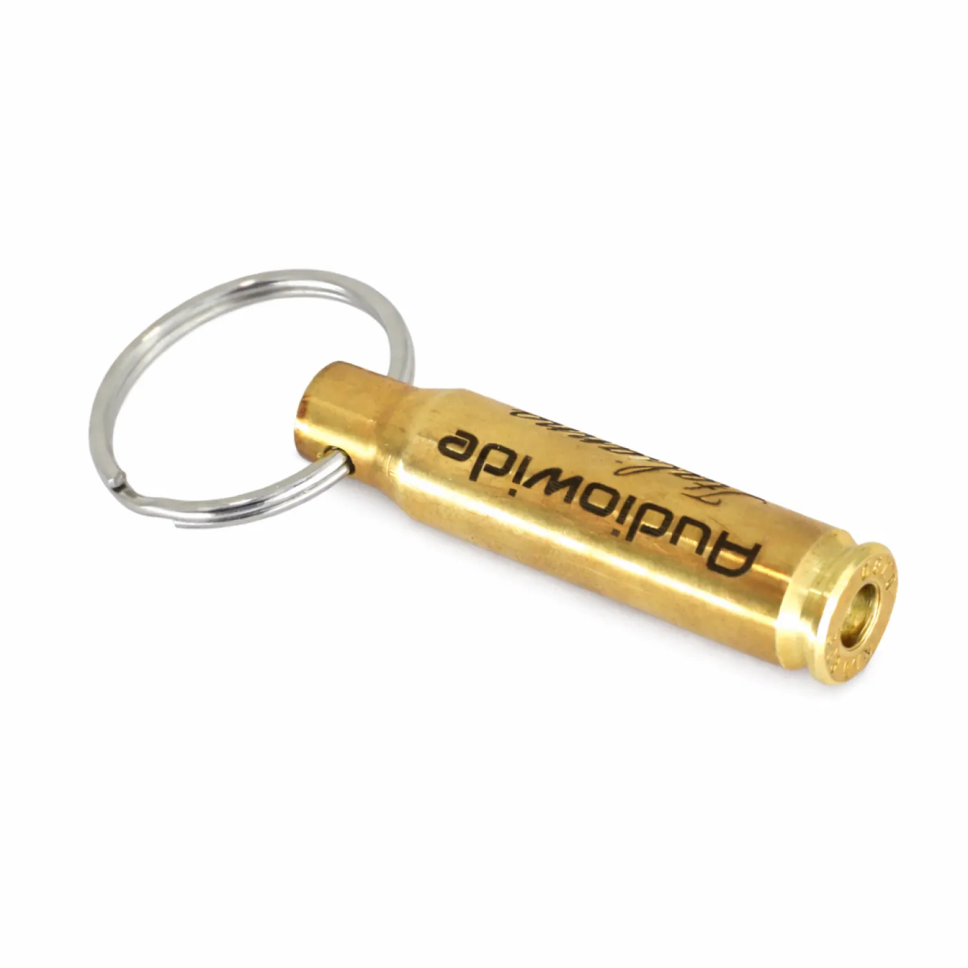 Schlüsselanhänger Originalpatronenhülse .308 Win Messing ohne Geschoss » Personalisierbar