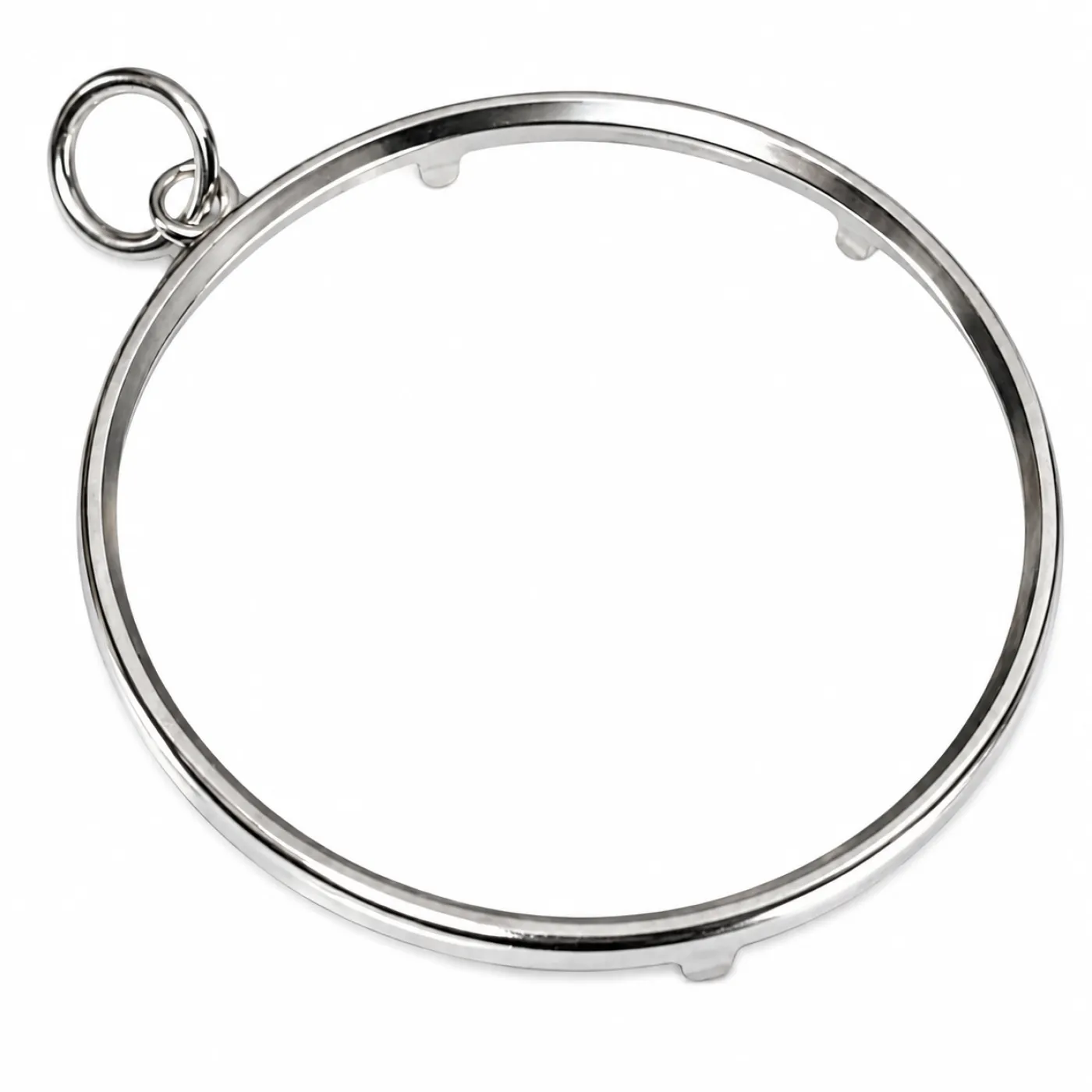 Münzfassung Ø 27,25 × 2,1 mm aus Silber 925 für Münzen 5 Euro BRD Klimazonen, Insektenwelt usw.