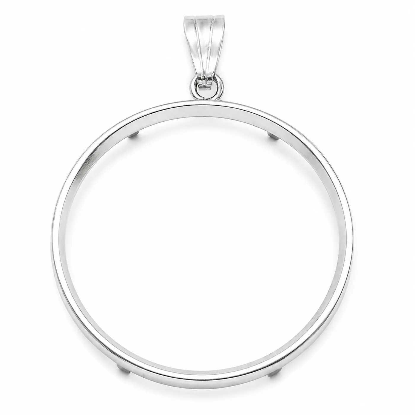 Münzfassungen Ø 13,2 bis 41,2 mm aus Silber 925