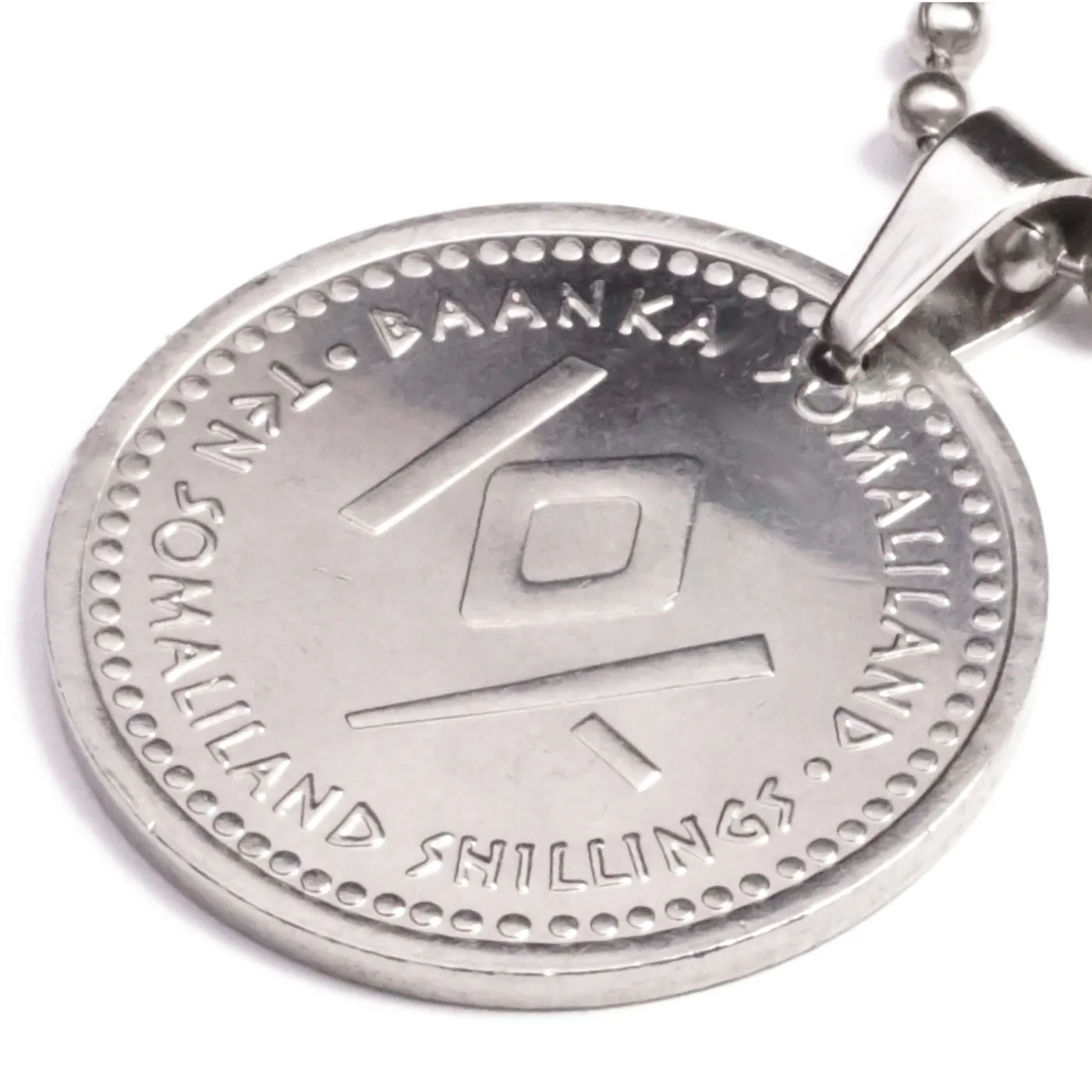 Anhänger Sternzeichen Löwe Münze 10 Schilling Somaliland Ø 25 mm