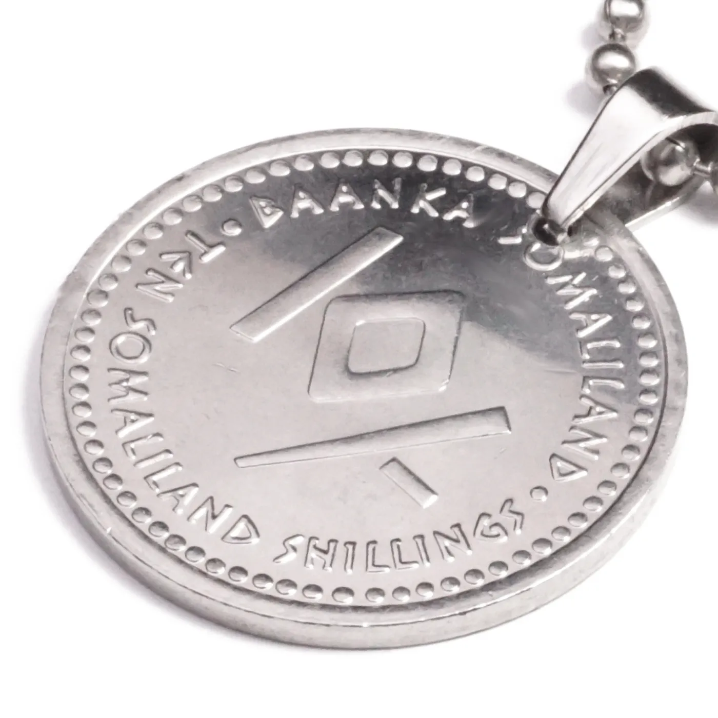 Anhänger Sternzeichen Waage Münze 10 Schilling Somaliland Ø 25 mm