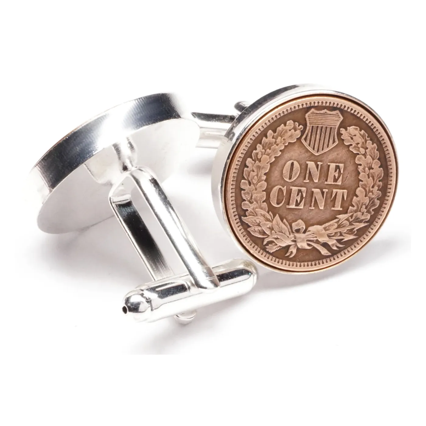 Manschettenknöpfe One Cent USA Staatssiegel Ø 20 mm